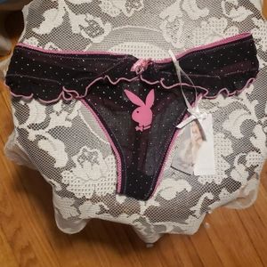 Playboy thong panties